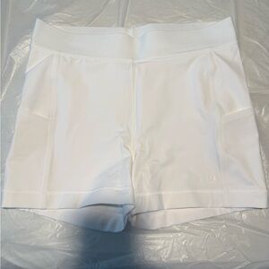 Lululemon luxtreme HR tennis short, 3.5” lined, white